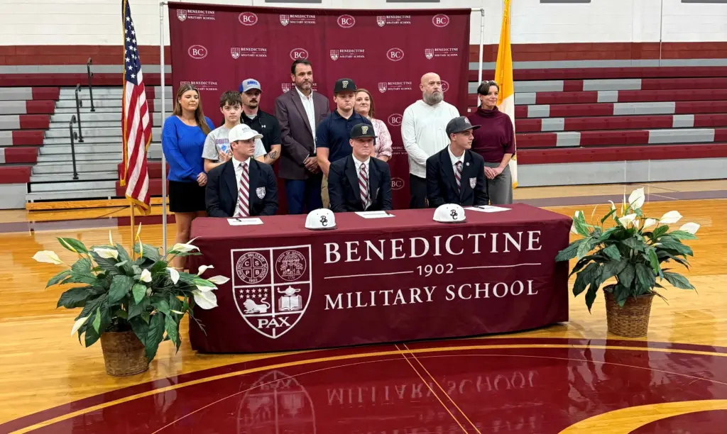 Benedictine baseball trio signs National Letters of Intent