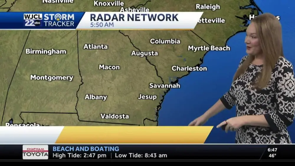 Sunny skies and warmer weather return to finish up the week across Savannah and the LowCountry