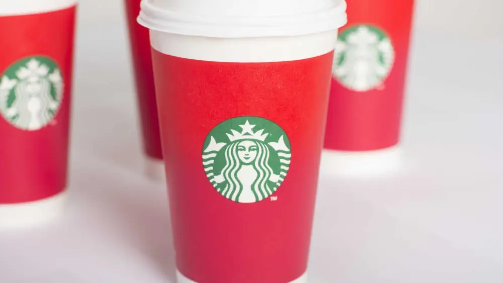Starbucks workers kick off 65-store US strike on company's busy Red Cup Day