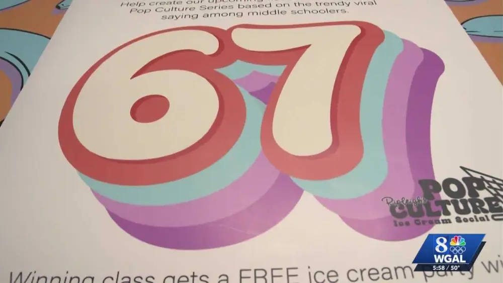Ice cream shop challenges middle schoolers to invent ice cream flavor inspired by phrase 'six-seven'