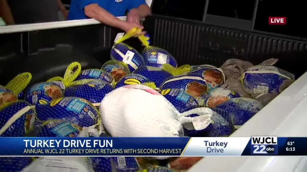 'We wanted to be a blessing': childcare donates 50 turkeys to Turkey Drive
