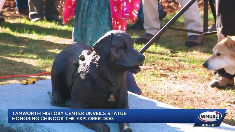 'To me, it’s family': Statue honoring Chinook the explorer dog unveiled