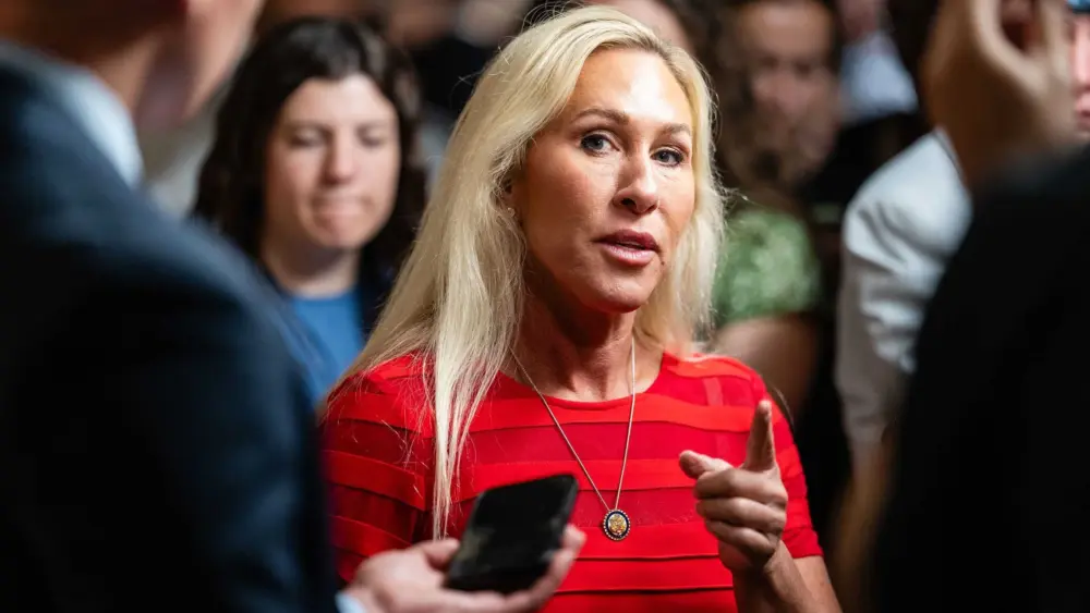 Georgia Rep. Marjorie Taylor Greene apologizes for 'toxic politics' amid feud with Trump