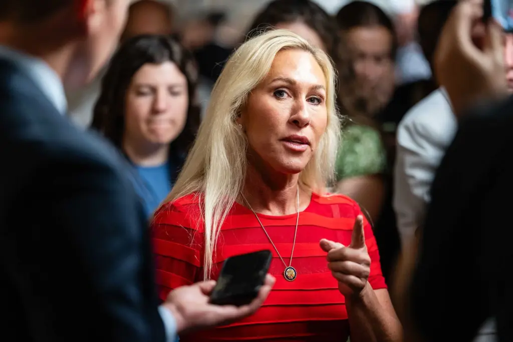 Georgia Rep. Marjorie Taylor Greene apologizes for 'toxic politics' amid feud with Trump