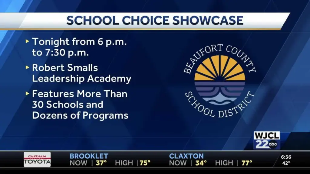 Beaufort County School District to host joint showcase amid opening school choice applications