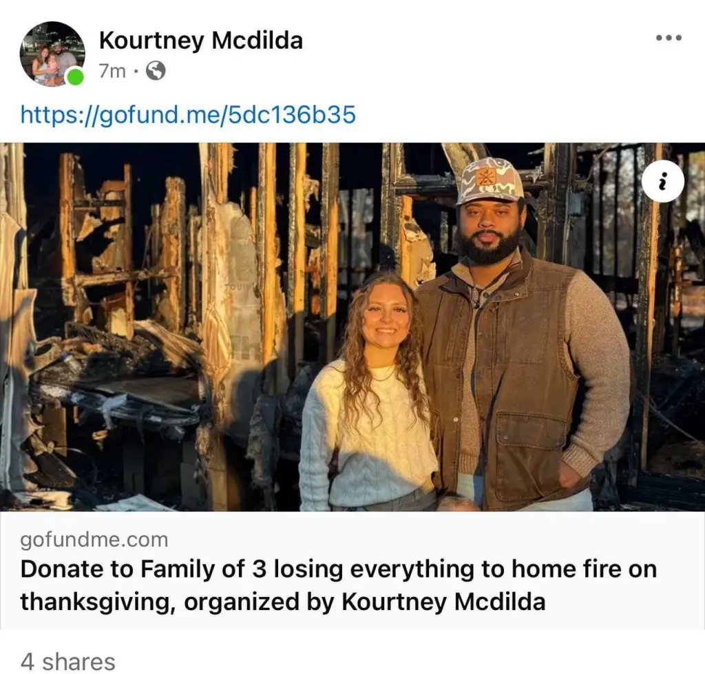 Evans Co. Fire battalion chief responds to daughter's home