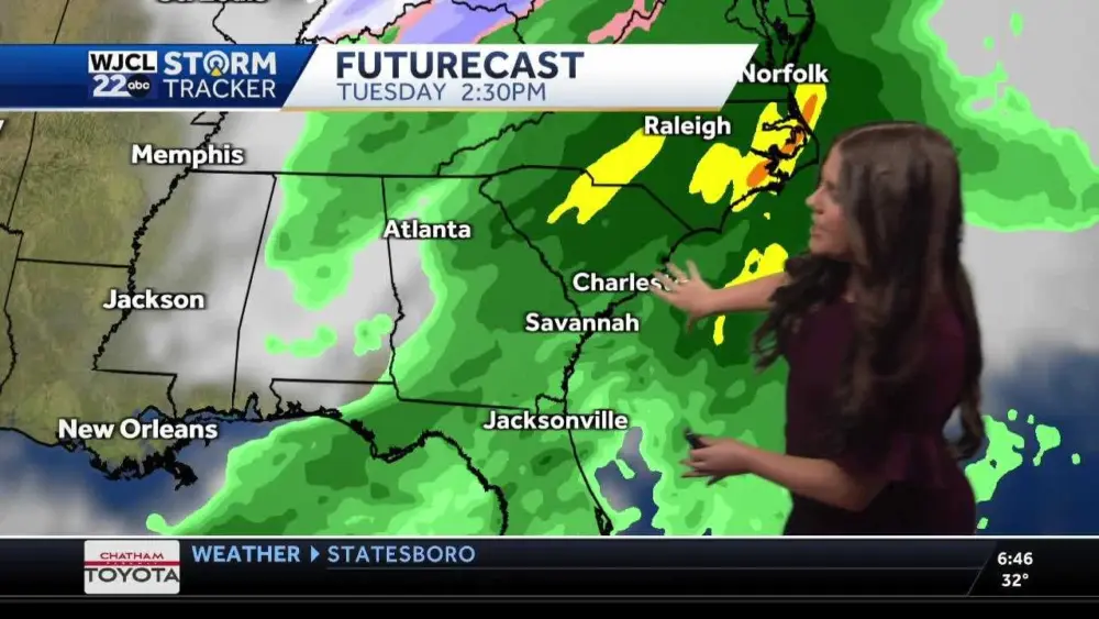 Cool start to the weekend with rain returning to the forecast early next week