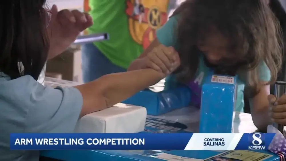Arm wrestling contest brings a community together