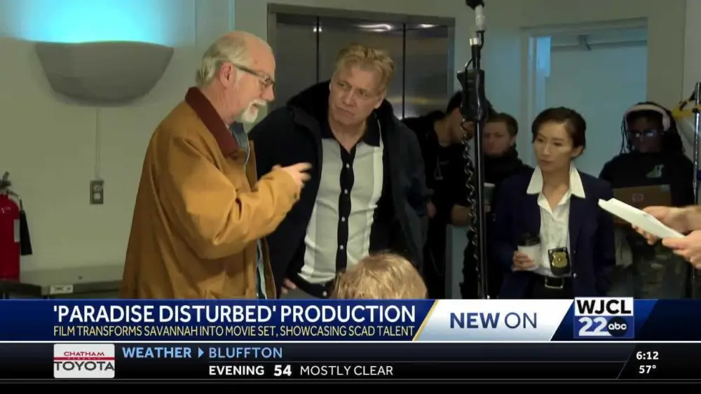 New thriller ‘Paradise Disturbed’ brings big-name cast, SCAD talent to Savannah