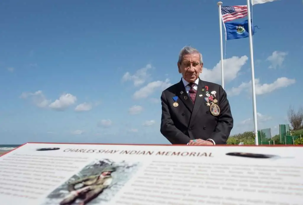 D-Day veteran Charles Shay, who saved lives on Omaha Beach, dies at 101 in France