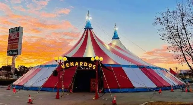 The Venardos Circus sets up shop in Pooler through December 14