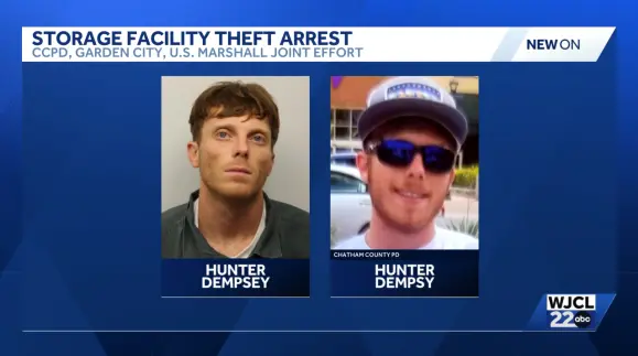 CCPD, U.S. Marshals, Garden City police arrest suspect for Ogeechee Road storage facility break-ins