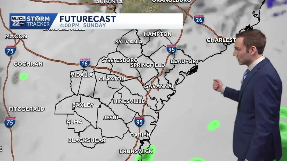 Gloomy Sunday for Southeast Georgia and the Lowcountry