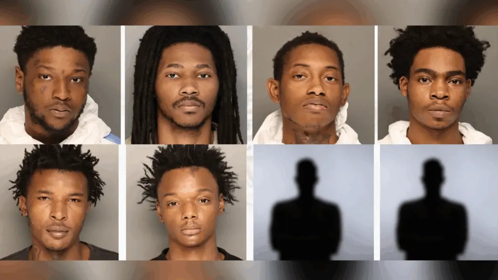 Nearly two dozen guns seized, 8 suspects charged in South Carolina drive-by shooting investigation