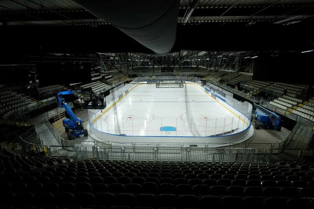 Hockey at the Winter Olympics will be played on shorter ice than NHL dimensions