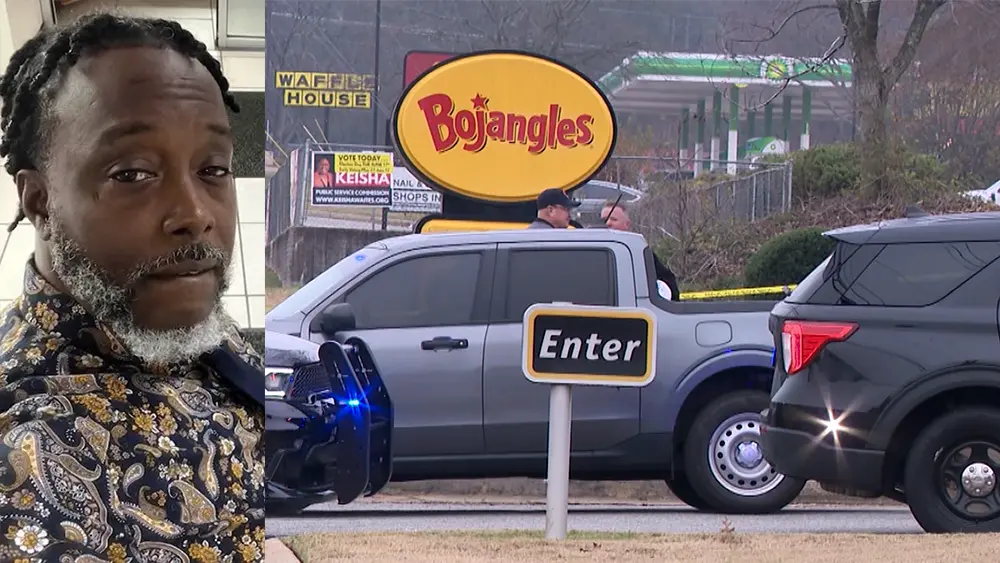 Father shot to death outside Georgia fast food restaurant; worker charged with murder