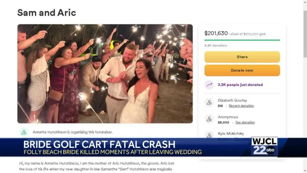 South Carolina judge approves settlement in golf cart crash that killed newlywed bride