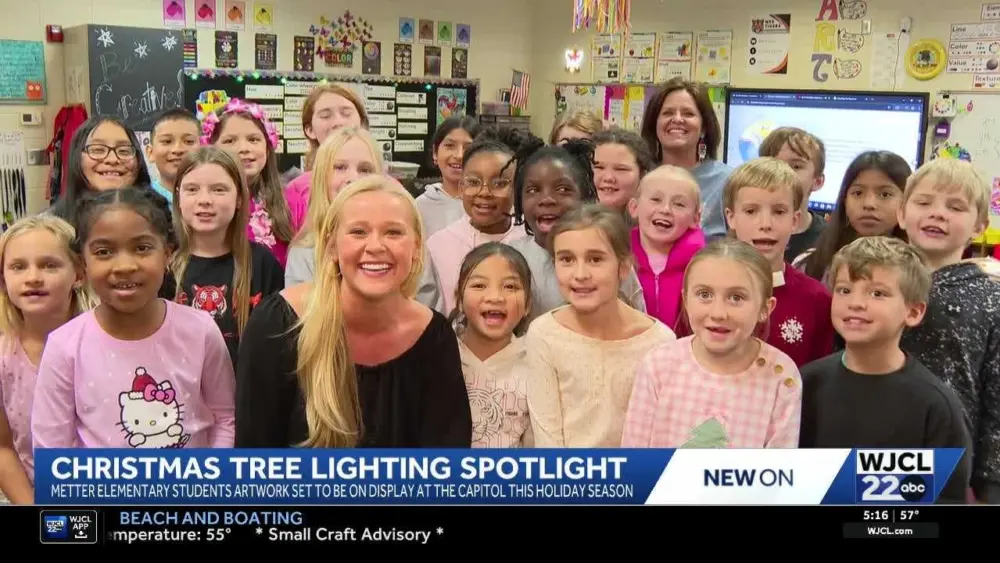 Georgia kids’ artwork to shine on White House national Christmas tree