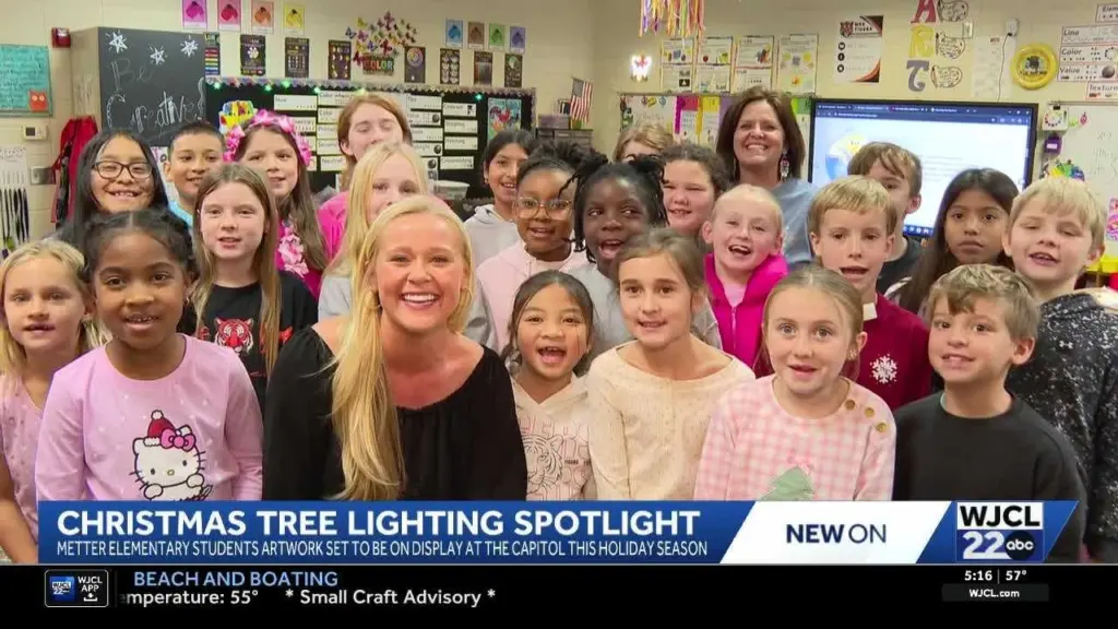 Georgia kids’ artwork to shine on White House national Christmas tree