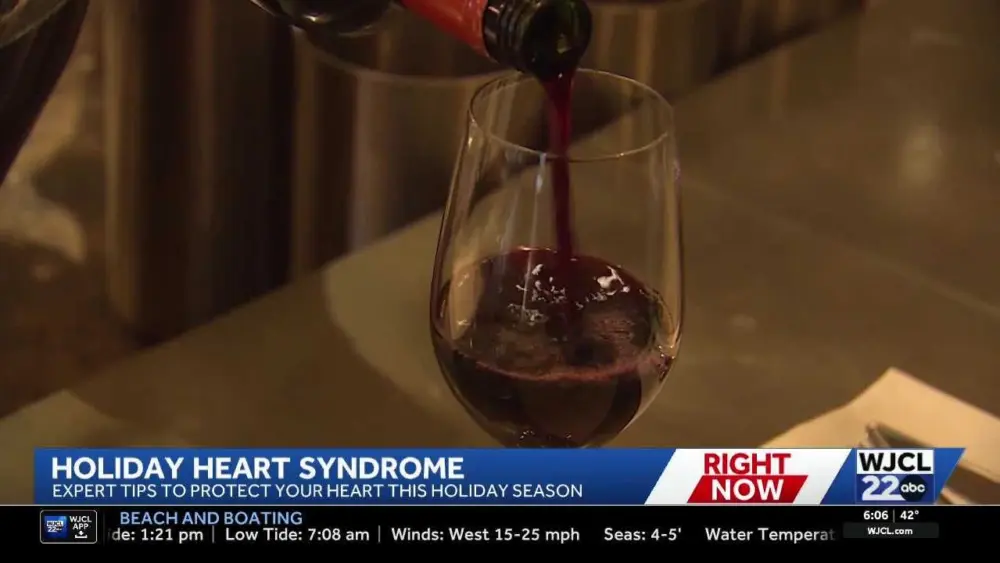 Doctors warn of rise in 'holiday heart syndrome' during festive season