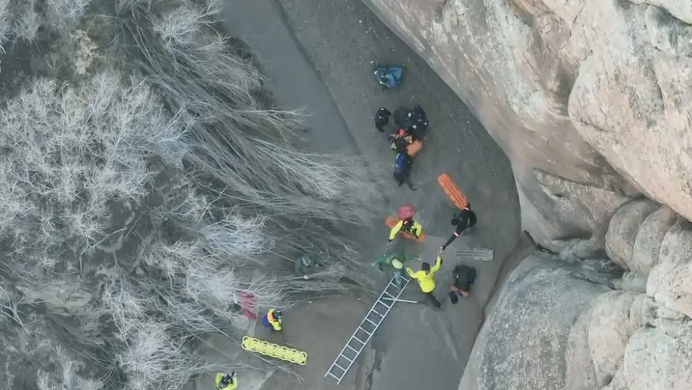 Hiker rescued from thigh-deep quicksand in Utah's Arches National Park