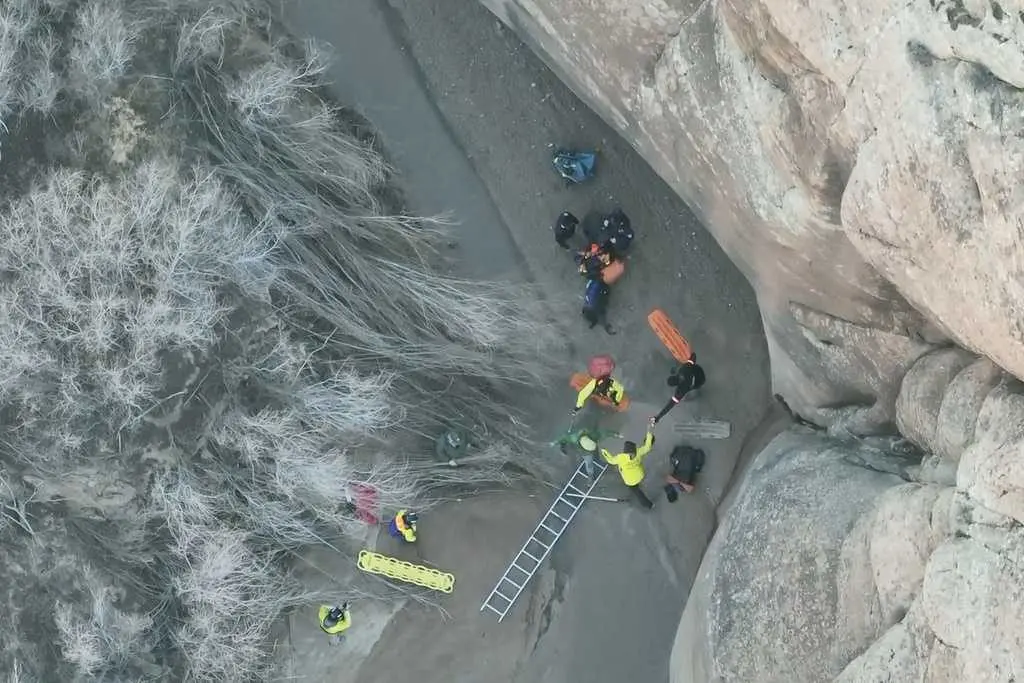 Hiker rescued from thigh-deep quicksand in Utah's Arches National Park