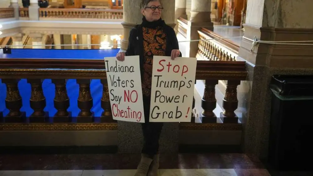 Indiana Republicans block Trump’s redistricting push in a rare break with the president