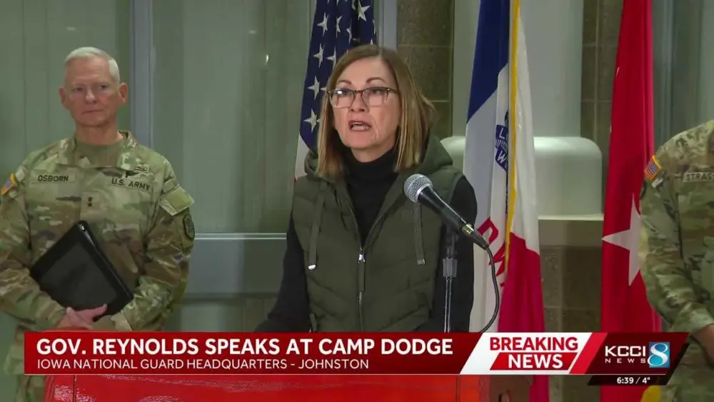 Iowa Gov. Reynolds: 'Our hearts are heavy' after National Guard members killed in Syria