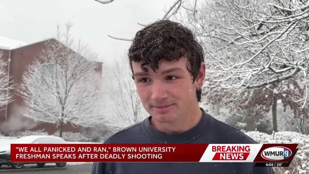 'We all panicked and ran': Brown University freshman speaks after deadly shooting