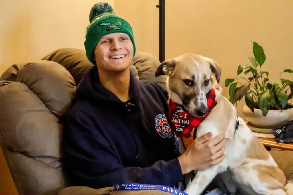 News We Love: This soldier saved a puppy in the Middle East — Now she's saving him