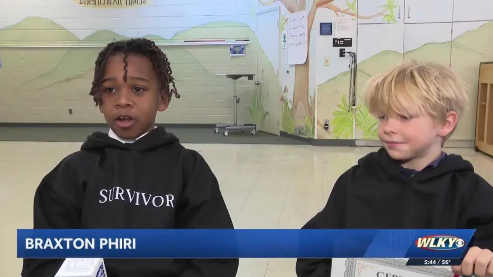 News We Love: Two friends celebrated at school after one saved the other from drowning