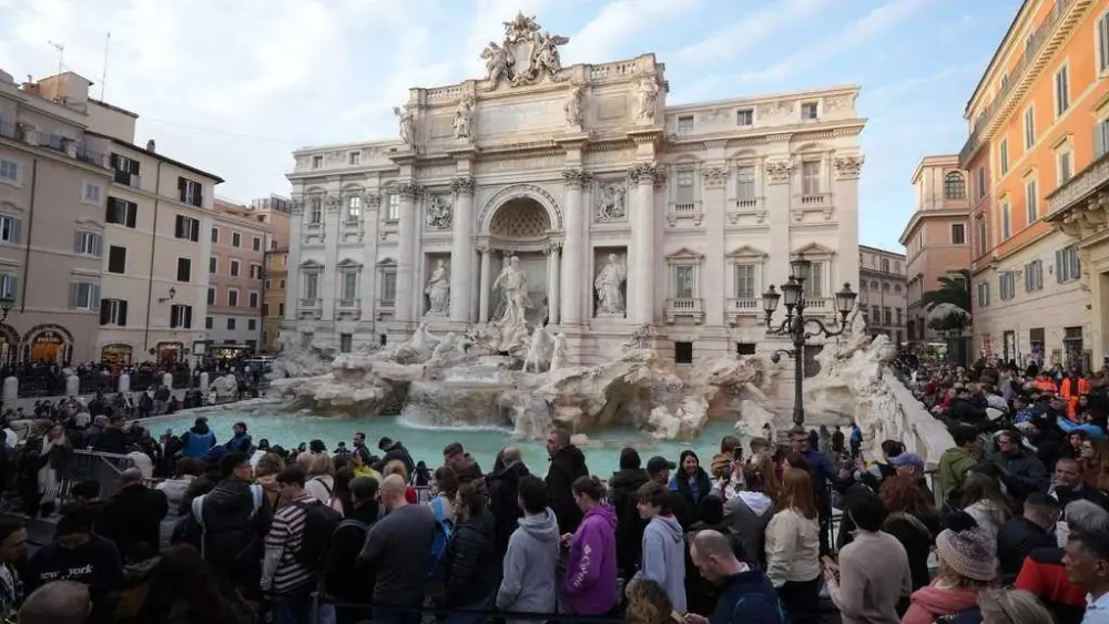 Visiting the Trevi Fountain now will cost more than just a coin toss with a 2-euro tourist fee