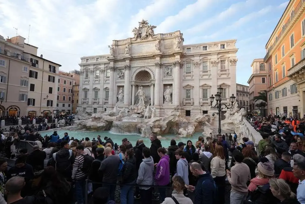 Visiting the Trevi Fountain now will cost more than just a coin toss with a 2-euro tourist fee
