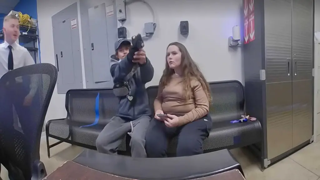 Bodycam video shows Ohio shoplifting suspect pulling gun on police officer