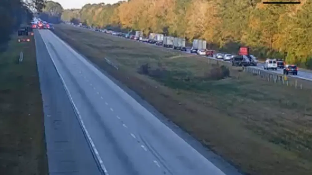 I-95 lanes shut down near Georgia-South Carolina state line amid holiday travel