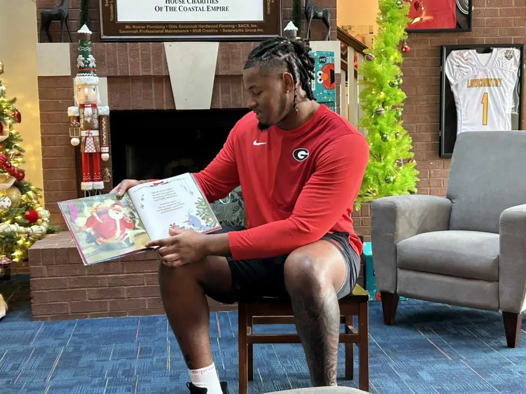 Home for the holidays: Savannah’s Elijah Griffin gives back amid Georgia playoff push