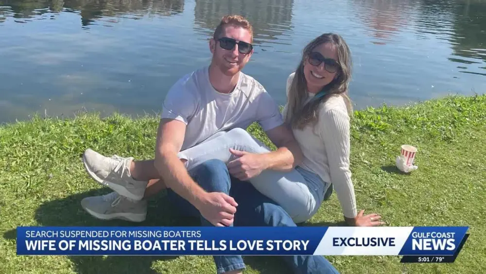 Wife of missing boater off Florida's Gulf Coast holds hope for Christmas miracle
