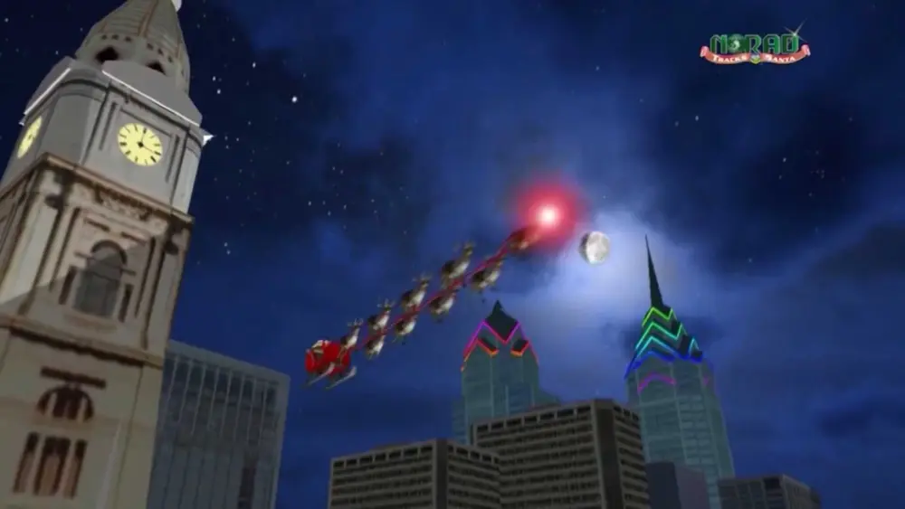 Where's Santa? Check his location on the NORAD tracker as he travels around the world