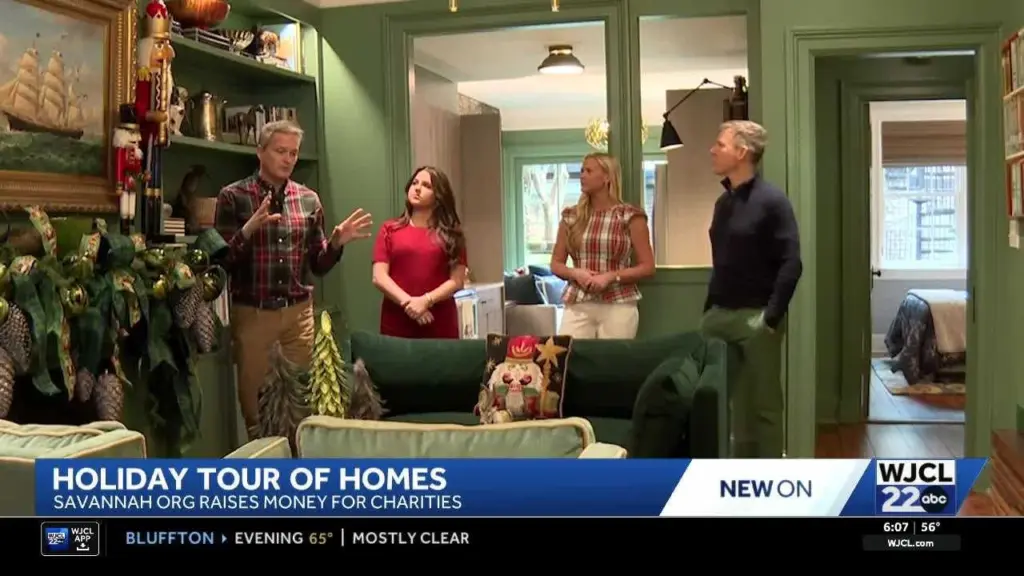 WJCL's Lydia Blackstone and Catherine Liberta go on Savannah's 'Holiday Tour of Homes'