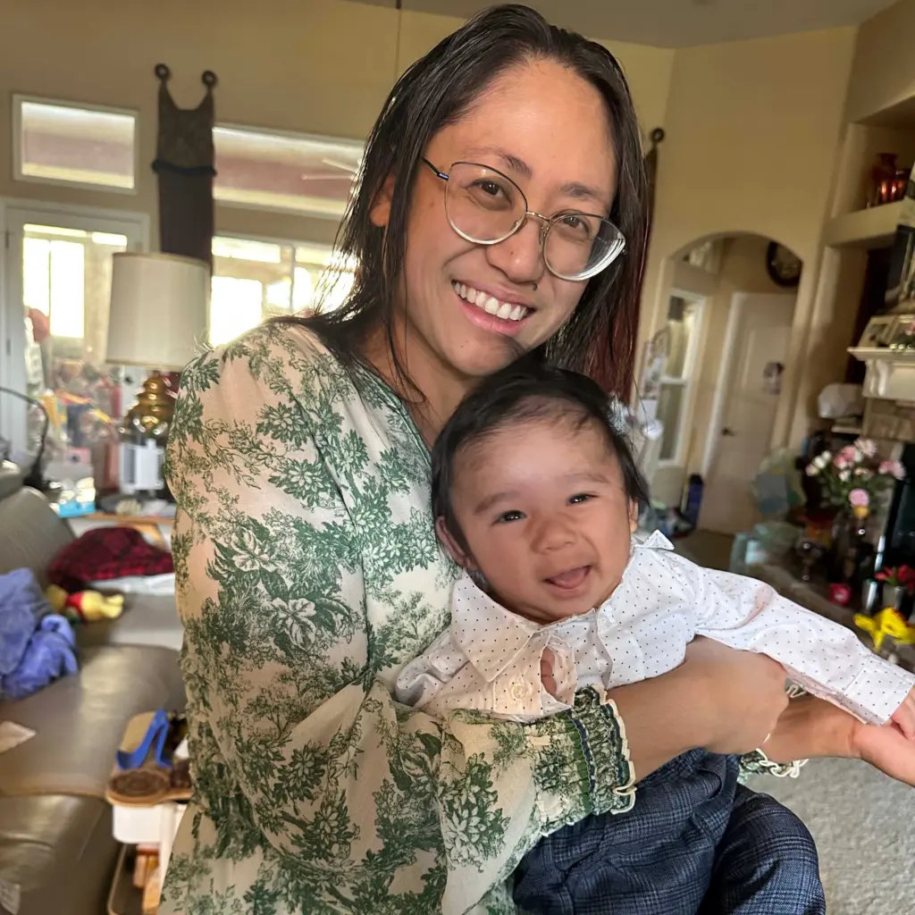 'The best gift ever': Baby is born after the rarest of pregnancies, defying all odds