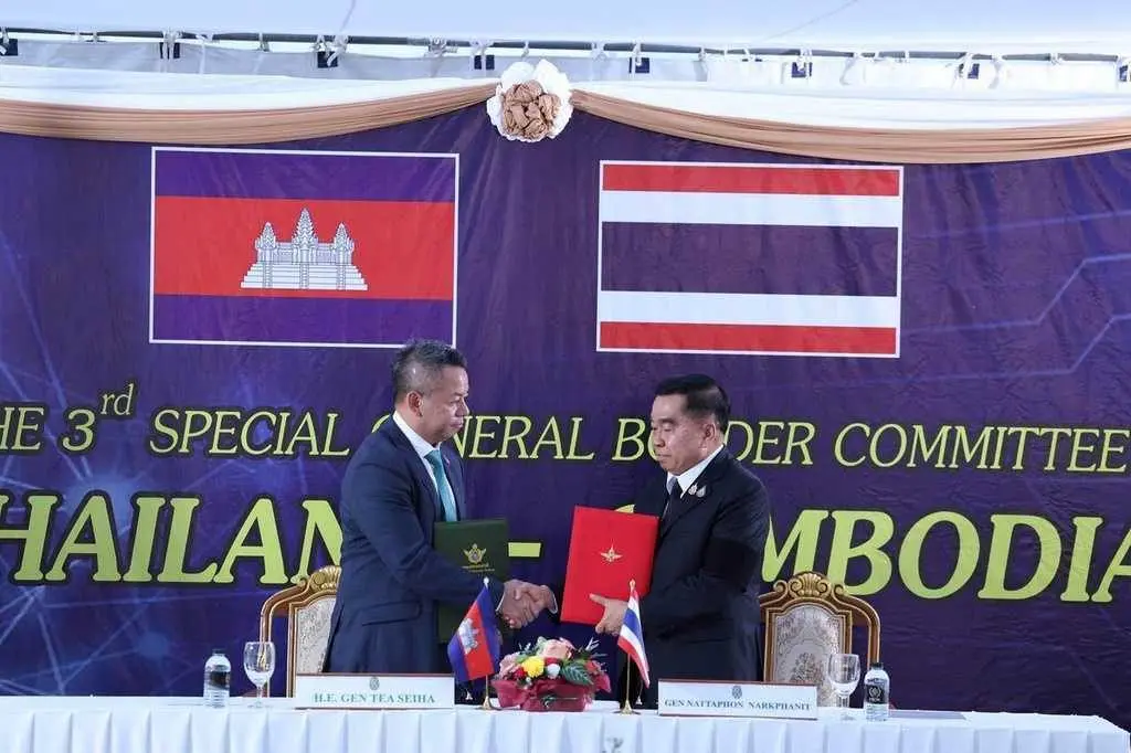 Thailand and Cambodia sign new ceasefire agreement to end border fighting
