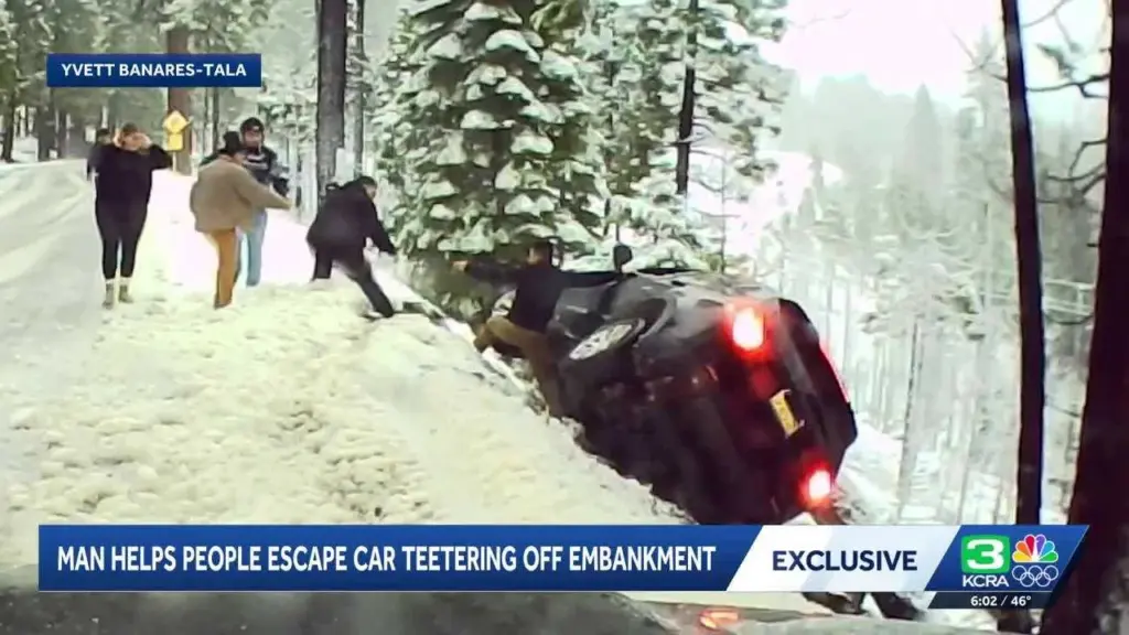 Good Samaritan helps rescue family from near-death crash on California highway