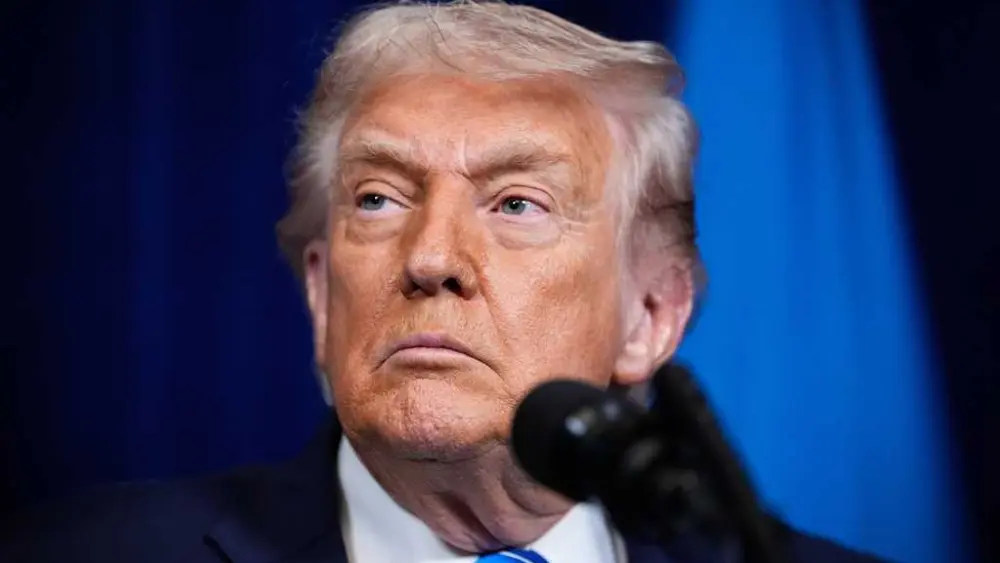 Trump says the US 'hit' a facility along shore where he says alleged drug boats 'load up'