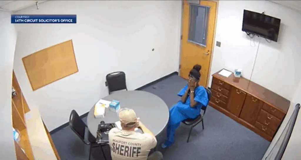 Newly released video of Beaufort Co. mom convicted of drowning her child
