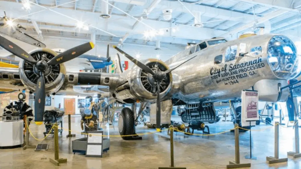 The National Museum of the Mighty Eighth Air Force named Best Museum in Georgia