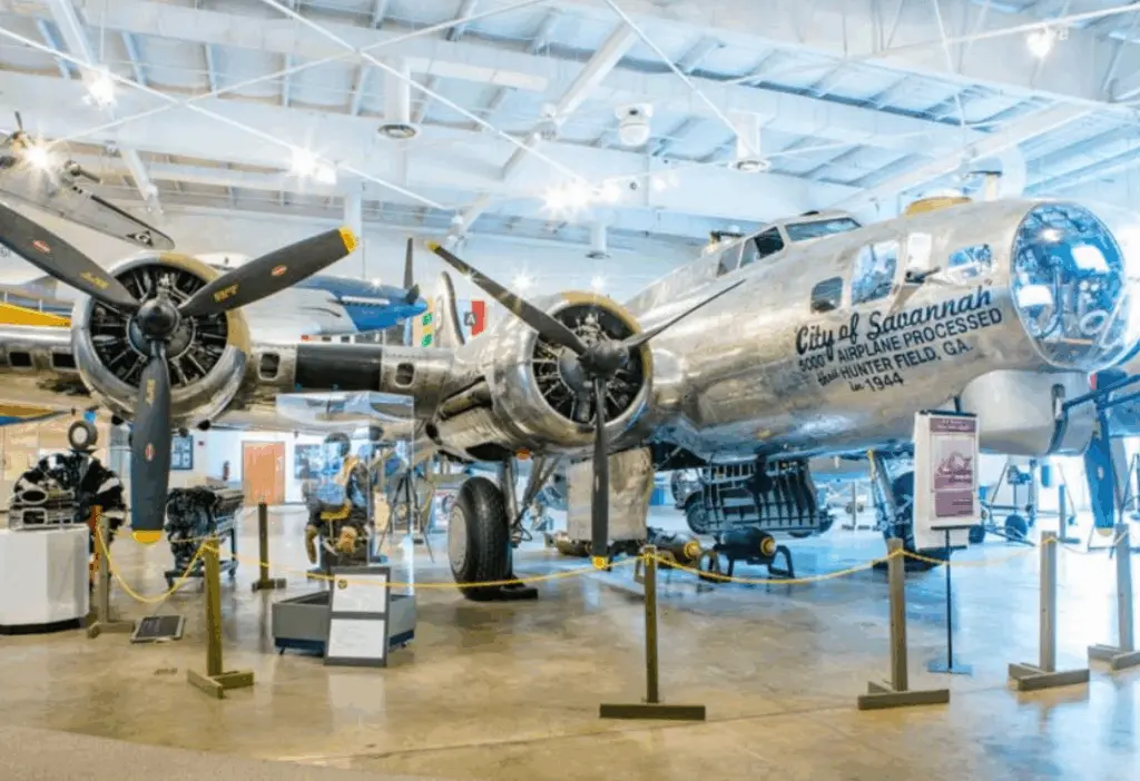 The National Museum of the Mighty Eighth Air Force named Best Museum in Georgia