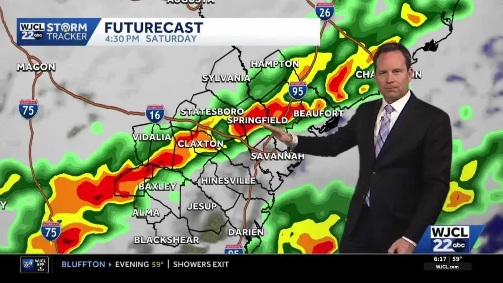 Impact Day Saturday with severe storms possible in Southeast Georgia, Lowcountry