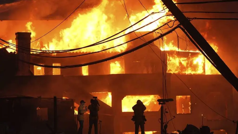 A year after LA-area wildfires destroyed thousands of homes, fewer than a dozen have been rebuilt