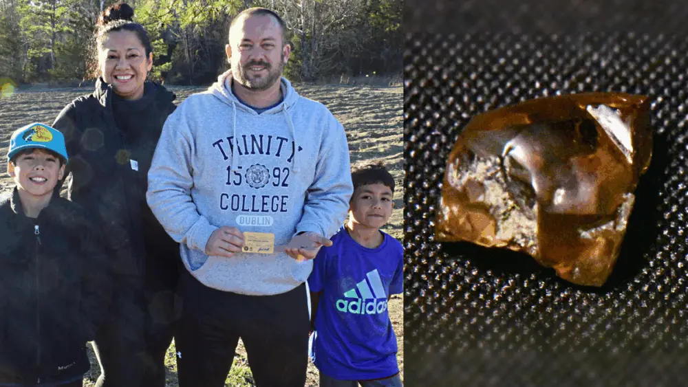 Siri leads family to 2.09-carat diamond at Arkansas' Crater of Diamonds