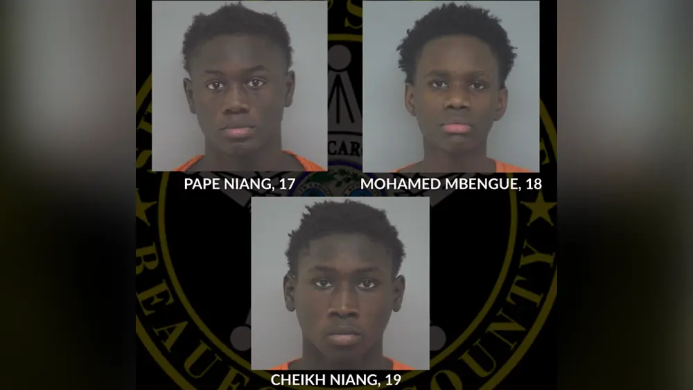 Trio charged in rash of burglaries targeting Hispanic restaurants in Beaufort County